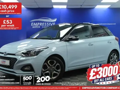 Used Hyundai i20 84 HP (61 kW) 2019 Grey Hatchback