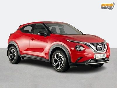 Used Nissan Juke N-Connecta 114 HP (83 kW) 2023 Red SUV