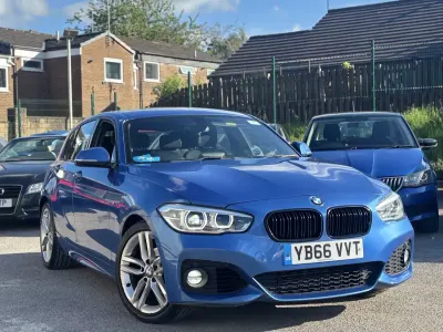 Used BMW 116 M Sport 2017 Blue Hatchback