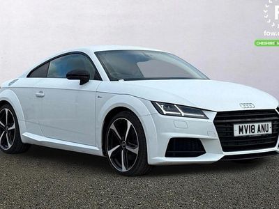 White Used 2018 Audi TT Black Edition Coupe | £15,799 (Fair price)