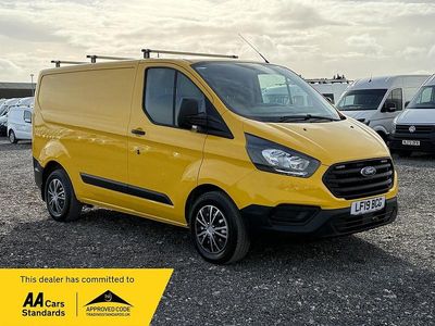 Used Ford Transit Custom 130 HP (95 kW) 2019 Yellow Van
