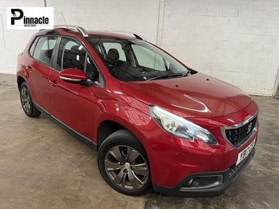 Red Used 2017 Peugeot 2008 Active SUV | £4,495 (Fair price)