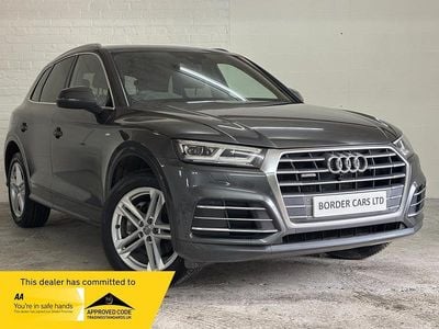 Begagnad Audi Q5 S-Line 190 HK (139 kW) 2017 Grå SUV