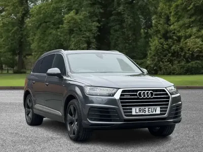 Used Audi Q7 S-Line 218 HP (160 kW) 2016 Grey SUV