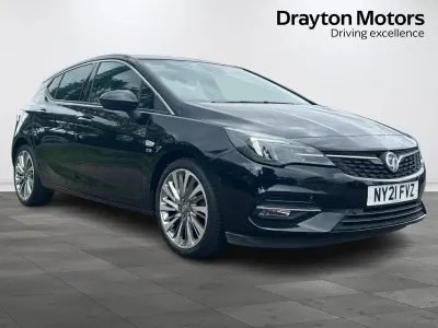 Used Vauxhall Astra Edition 145 HP (106 kW) 2021 Black Hatchback