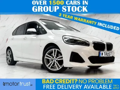 Used BMW 225 Active Tourer M Sport 2019 White MPV