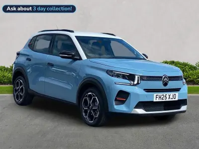 Used Citroën C3 PureTech 101 HP (74 kW) 2025 Blue SUV