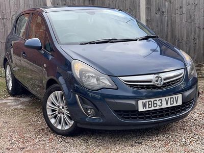 Used Vauxhall Corsa 2013 Blue Hatchback