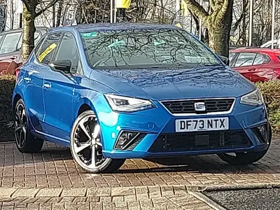 Used Seat Ibiza FR Sport 95 HP (69 kW) 2024 Blue Hatchback