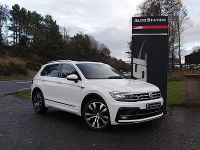 Usado VW Tiguan R-line 150 CV (110 kW) 2018 Blanco SUV