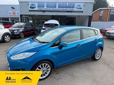 Used Ford Fiesta Titanium X 2014 Blue Hatchback