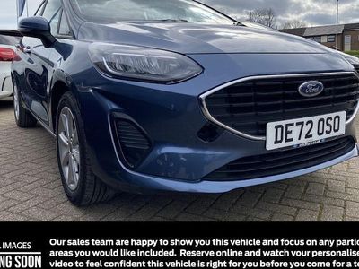Usado Ford Fiesta Trend 75 HP (55 kW) 2021 Azul Citadino