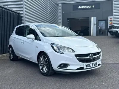 Second-hand Vauxhall Corsa Elite 89 CP (65 kW) 2017 Alb Hatchback