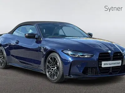 Used BMW M4 Cabriolet Competition Edition 503 HP (369 kW) 2023 Blue Cabriolet