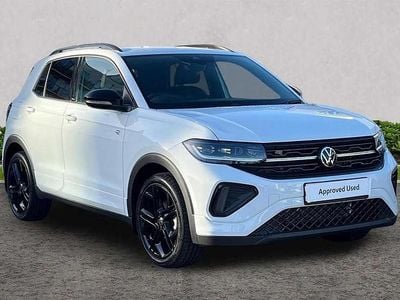 Used VW T-Cross Black Edition 150 HP (110 kW) 2025 White SUV