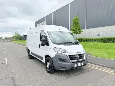Used Fiat Ducato 115 HP (84 kW) 2017 White Van