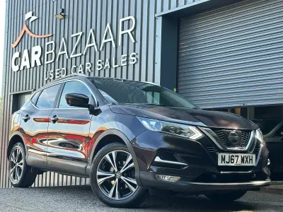 Used Nissan Qashqai N-Connecta 110 HP (80 kW) 2017 Black SUV