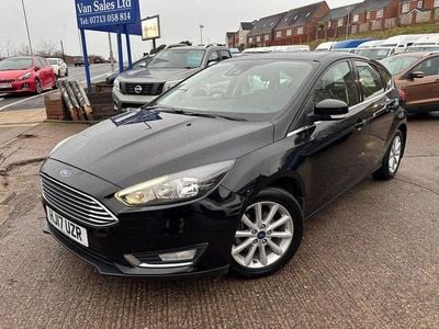 Black Used 2017 Ford Focus Titanium Hatchback | £5,695 (Good price)