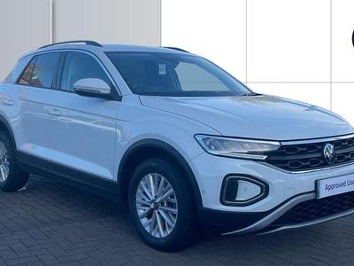 White Used 2022 VW T-Roc Life SUV | £16,880 (Fair price)
