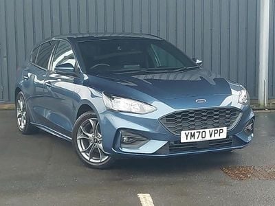 Blue Used 2021 Ford Focus ST-Line Hatchback | £12,498 (Good price)