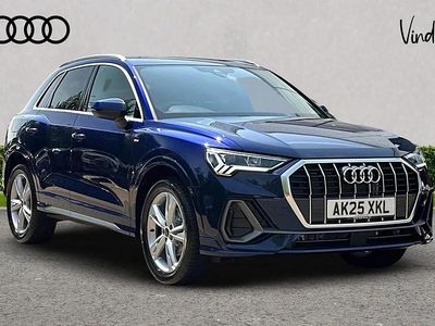 Used Audi Q3 S-Line 148 HP (108 kW) 2025 Blue SUV