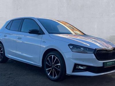 Moon white metallic Used 2025 Skoda Fabia Monte Carlo Hatchback | £19,790 (A bit pricey)