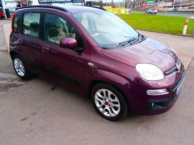 Used Fiat Panda Lounge 69 HP (50 kW) 2012 Mauve/purple Hatchback