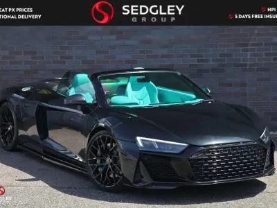 Used Audi R8 Spyder Advanced 540 HP (397 kW) 2017 Black Cabriolet