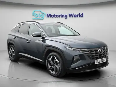 Begagnad Hyundai Tucson Premium 230 HK (169 kW) 2023 Blå SUV