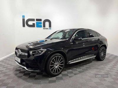 Black Used 2021 Mercedes GLC220 AMG Line Premium Coupe | £30,250 (A bit pricey)