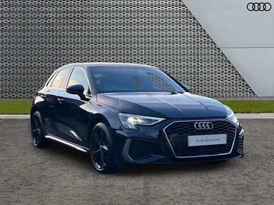 Used Audi A3 S-Line 108 HP (79 kW) 2022 Black Hatchback