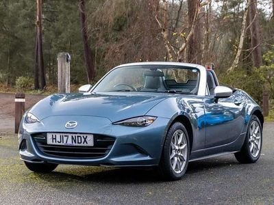 Blue Used 2017 Mazda MX5 Cabriolet | £9,995 (Good price)