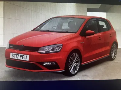 Begagnad VW Polo GTI 189 HK (139 kW) 2017 Röd Halvkombi