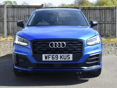 Used Audi Q2 Black Edition 116 HP (85 kW) 2019 Blue SUV