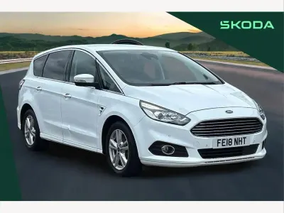 Używany Ford S-MAX Titanium 150 KM (110 kW) 2018 Biały Minivan