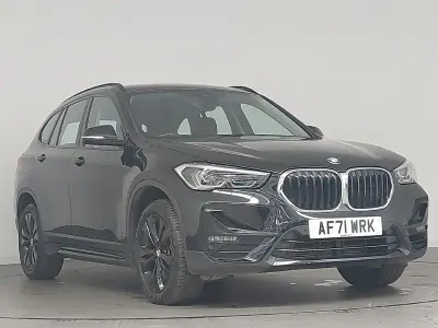 Used BMW X1 Sport Line 178 HP (130 kW) 2021 Black SUV