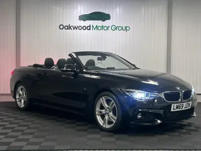 Used BMW 430 Cabriolet M Sport 2019 Black Cabriolet