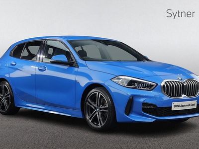 Used BMW 118 M Sport 138 HP (101 kW) 2020 Blue Hatchback