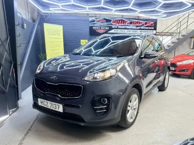 Used Kia Sportage 130 HP (95 kW) 2017 Blue SUV
