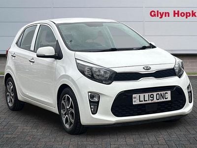 Used Kia Picanto 84 HP (61 kW) 2019 White Hatchback