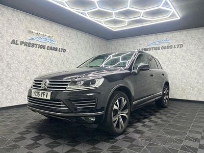 Used VW Touareg R-line 2015 Black SUV