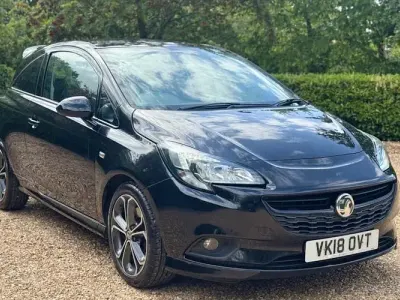 Used Vauxhall Corsa Edition 150 HP (110 kW) 2018 Black Hatchback