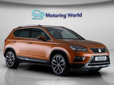 Used Seat Ateca XCELLENCE Lux 150 HP (110 kW) 2019 Orange SUV