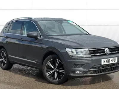 Second-hand VW Tiguan SE 150 CP (110 kW) 2018 Gri SUV