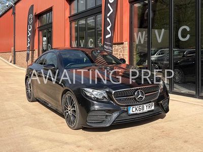Used Mercedes E220 AMG Line Premium Plus 2018 Black Coupe