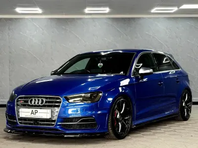 Used Audi S3 Sportback Exclusive 2024 Blue Hatchback