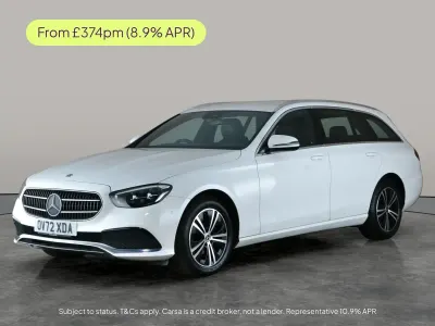 Used Mercedes E220 2022 White Estate