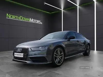 Used Audi A7 Black Edition 2017 Grey Hatchback