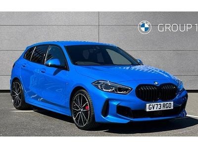 Used BMW 128 Shadowline 265 HP (194 kW) 2024 Blue Hatchback