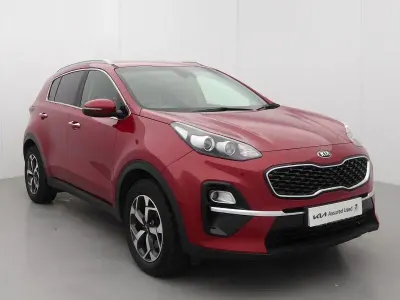 Used Kia Sportage 136 HP (100 kW) 2020 Red SUV
